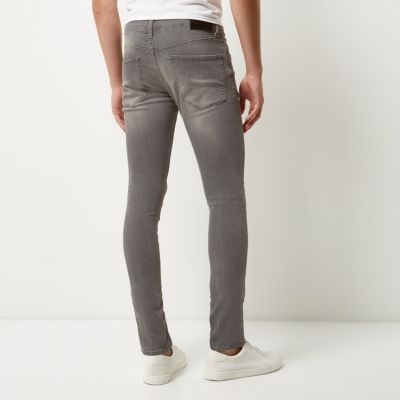 Grey wash Sid skinny jeans